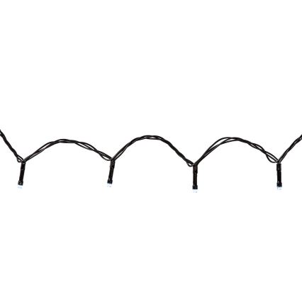 Cortina exterior de Natal LED 200xLED/8 funções 10x2m IP65 Wi-Fi Tuya branco quente a frio