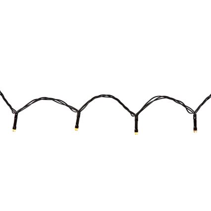 Cortina de Natal LED para exterior 200 LEDs / 8 funções, 5 x 4 m, IP65, Wi-Fi Tuya, branco quente a frio