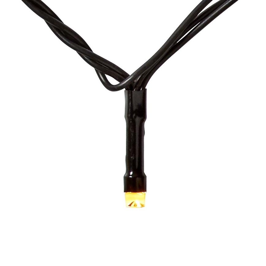 Cortina de Natal LED para exterior 200 LEDs / 8 funções, 5 x 4 m, IP65, Wi-Fi Tuya, branco quente a frio