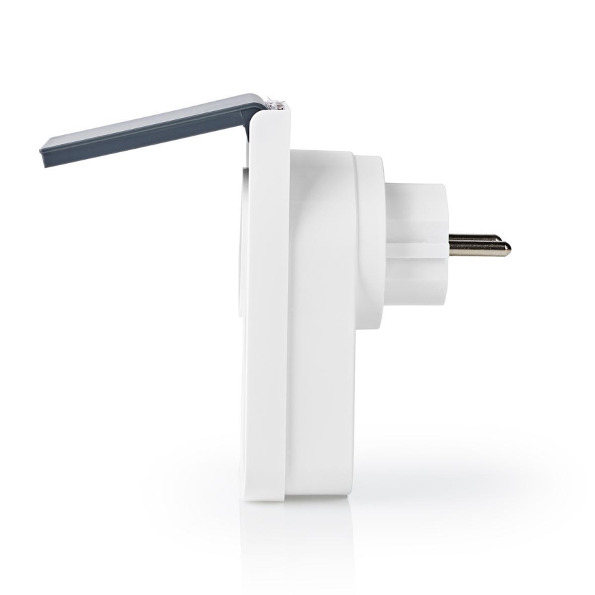 Tomada inteligente para exterior 3680W/230V/Tipo F SCHUKO/16A Wi-Fi IP44