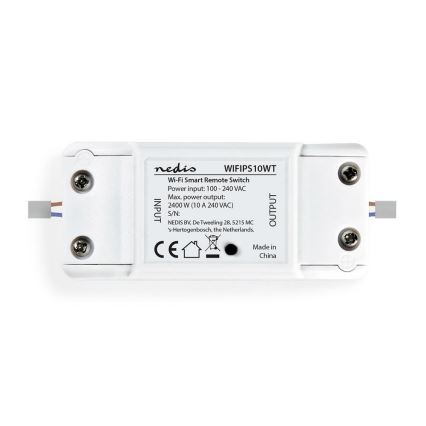 Interruptor para circuito elétrico 2500W/230V/17dBm Wifi