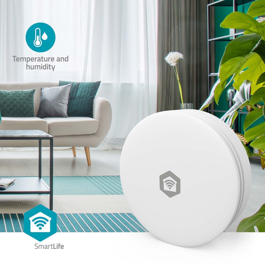 Monitor inteligente de qualidade do ar SmartLife Wi-Fi Tuya