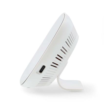 Monitor inteligente para a qualidade do ar com ecrã LED SmartLife Wi-Fi