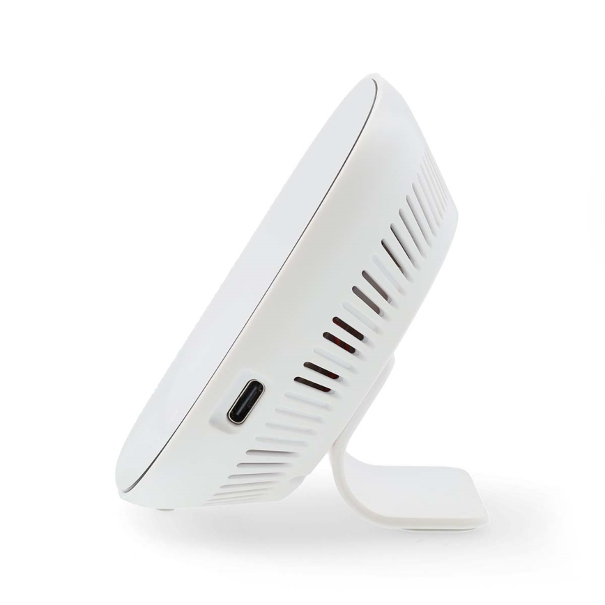 Monitor inteligente para a qualidade do ar com ecrã LED SmartLife Wi-Fi