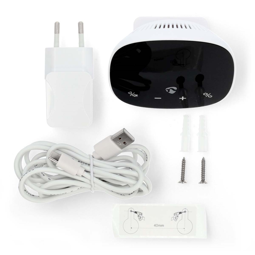 Monitor inteligente para a qualidade do ar com ecrã LED SmartLife Wi-Fi