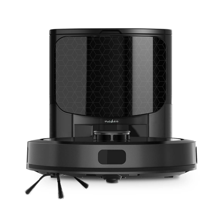 Aspirador robótico inteligente com função mop SmartLife 5200 mAh Wi-Fi Tuya preto + comando à distância