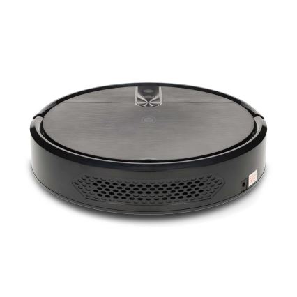 Aspirador robô inteligente com função de mop SmartLife 2600 mAh Wi‑Fi Tuya preto + controlo remoto
