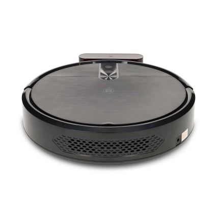 Aspirador robô inteligente com função de mop SmartLife 2600 mAh Wi‑Fi Tuya preto + controlo remoto