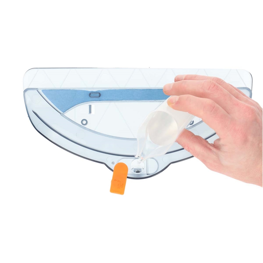 Aspirador robô inteligente com função de mop SmartLife 2600 mAh Wi‑Fi Tuya preto + controlo remoto