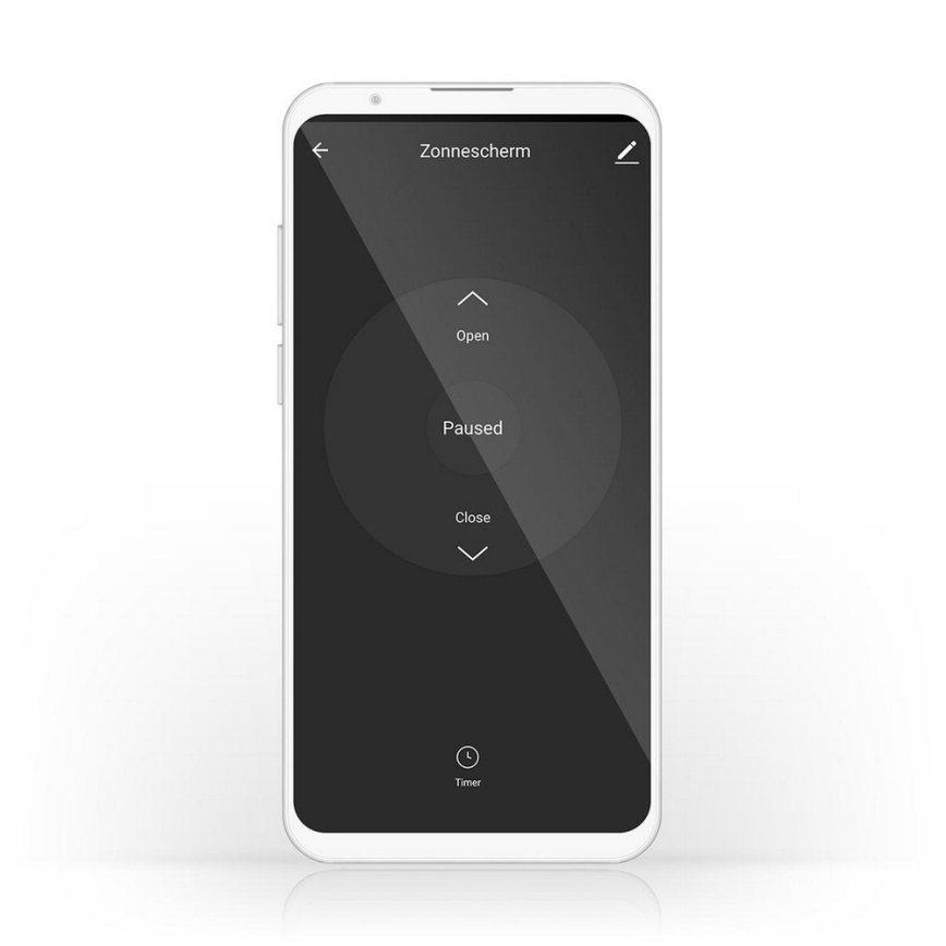 Interruptor inteligente para controlo de cortinas e persianas 230V