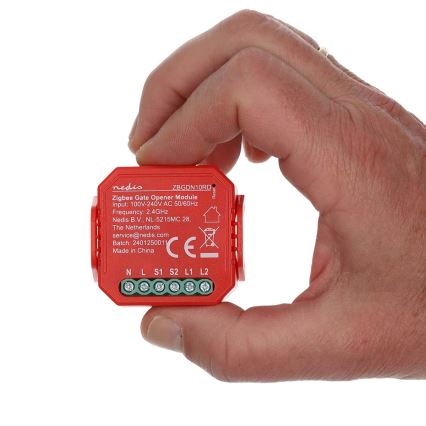 Interruptor inteligente para portas de garagem SmartLife Zigbee Tuya