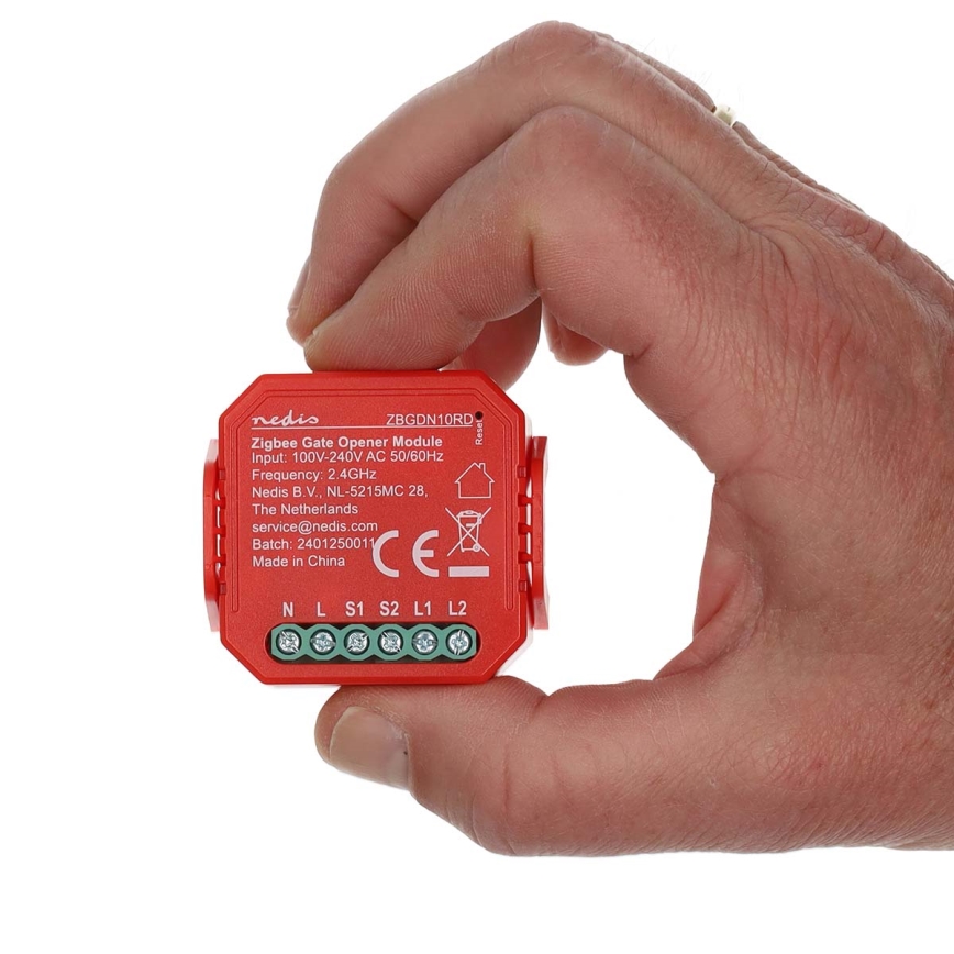 Interruptor inteligente para portas de garagem SmartLife Zigbee Tuya