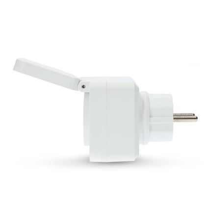 Tomada inteligente Smartlife 3680W/230V/ Tipo E/16A Wi-Fi Tuya IP44