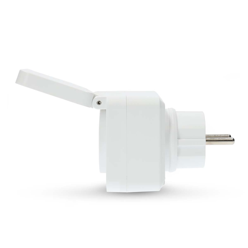 Tomada inteligente Smartlife 3680W/230V/ Tipo E/16A Wi-Fi Tuya IP44