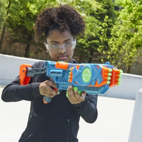 Brinquedo Infantil Estilo Nerf Pistola Com Mira Lançadora De