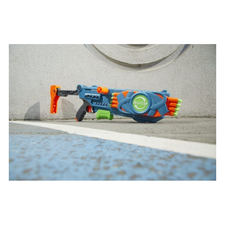 Nerf - Pistola infantil Elite 2.0 Flip-16 com acessórios
