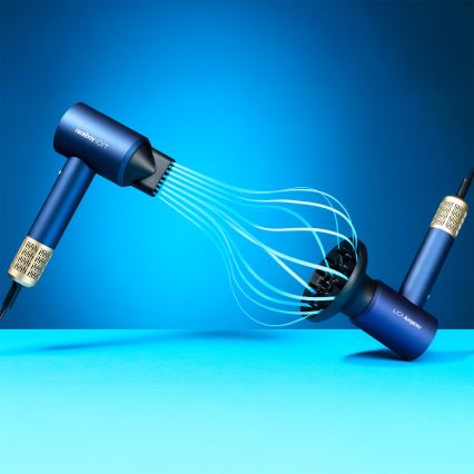 Niceboy AirSonic ELITE - Secador de cabelo 2200W/230V azul