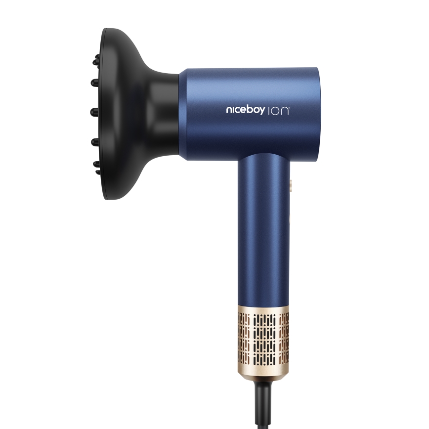 Niceboy AirSonic ELITE - Secador de cabelo 2200W/230V azul