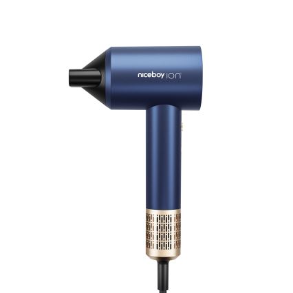 Niceboy AirSonic ELITE - Secador de cabelo 2200W/230V azul