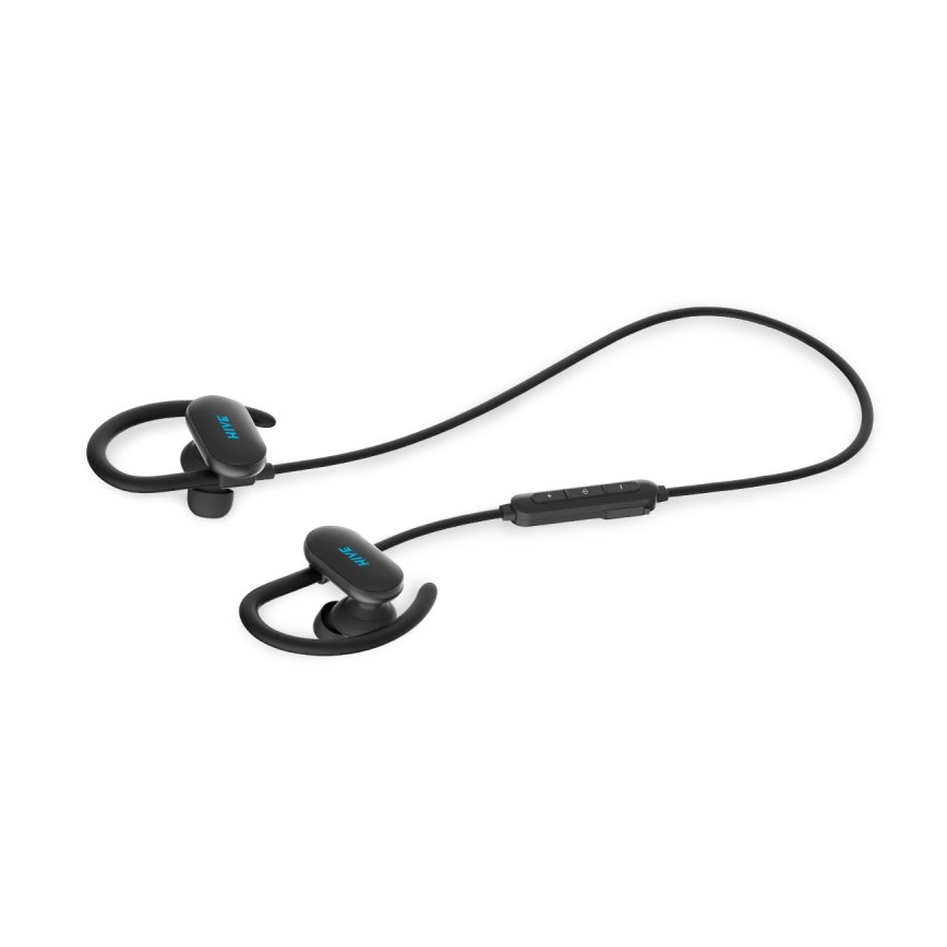 Niceboy HIVE sport 2 - Auscultadores desportivos com microfone, IPX5, pretos