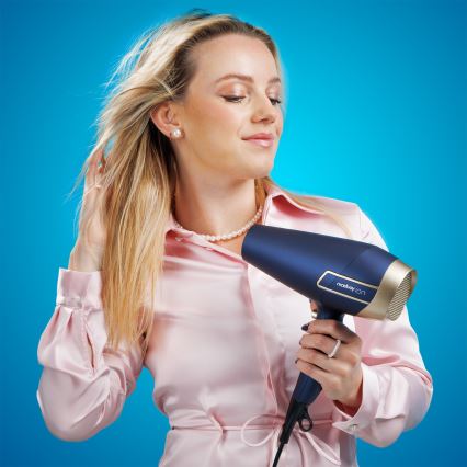 Niceboy ION AirSonic ICON - Secador de cabelo 2200W/230V azul