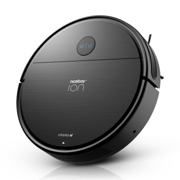 Niceboy ION Charles i6 - Aspirador robô inteligente 2 em 1 2600 mAh Wi-Fi preto