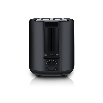 Niceboy ION Cruncher C1 - Torradeira com 2 espaços e assador 750W/230V preto