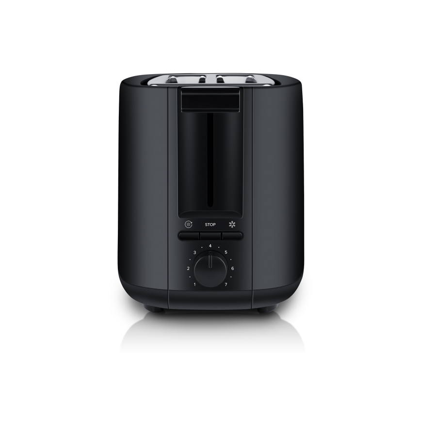 Niceboy ION Cruncher C1 - Torradeira com 2 espaços e assador 750W/230V preto