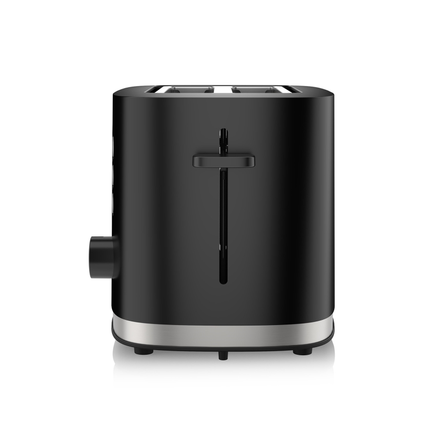 Niceboy ION Cruncher C3 - Torradeira com 2 espaços e assador 870W/230V preto