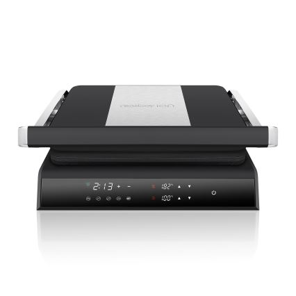 Niceboy ION Grillmaster - Tostadeira 2000W/230V preto/cromado mate