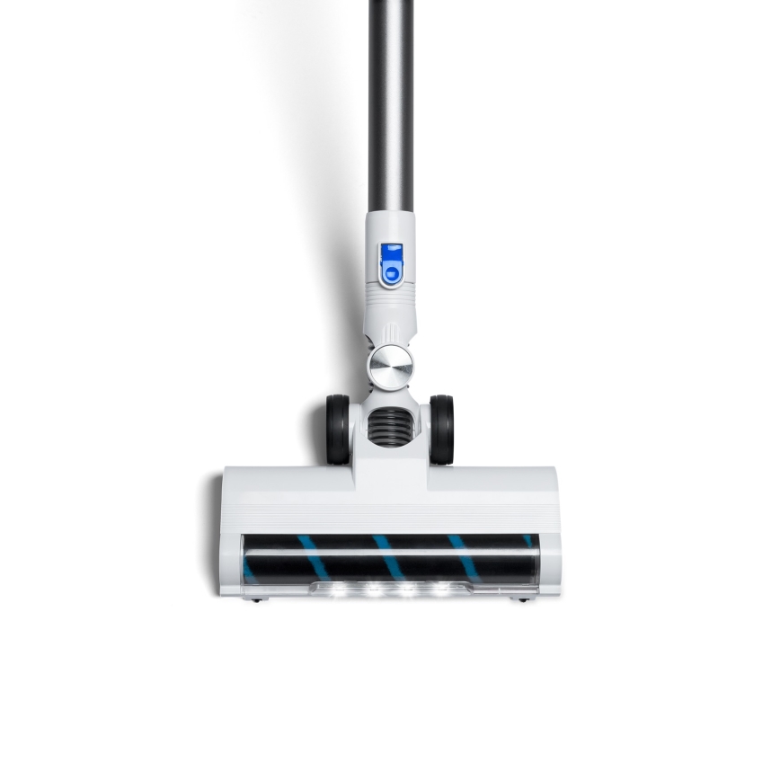 Niceboy ION Hurricane H5 - Aspirador vertical sem fio 2 em 1 150W/2200 mAh branco/azul