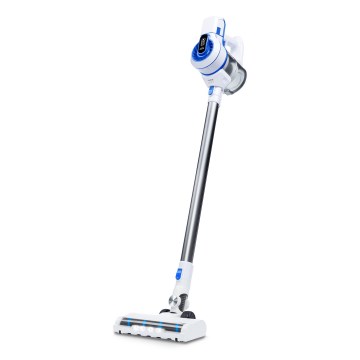 Niceboy ION Hurricane H5 - Aspirador vertical sem fio 2 em 1 150W/2200 mAh branco/azul