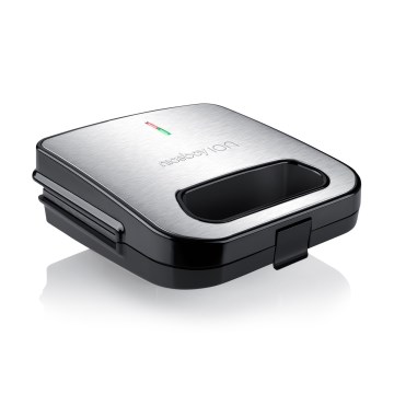 Niceboy ION Snacker S1 - Máquina de fazer sandes 750W/230V cromado mate/preto