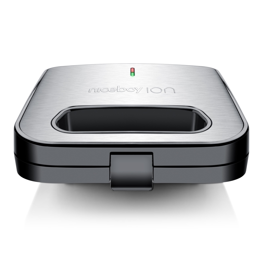 Niceboy ION Snacker S1 - Máquina de fazer sandes 750W/230V cromado mate/preto