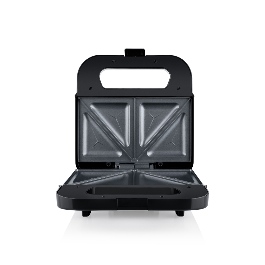 Niceboy ION Snacker S1 - Máquina de fazer sandes 750W/230V cromado mate/preto