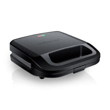 Niceboy ION Snacker S3 - Máquina de fazer sandes 3em1 750W/230V aço inoxidável/preto