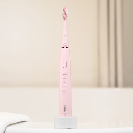 Niceboy ION Sonic - Escova de dentes sónica IPX7 rosa