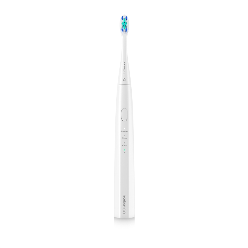 Niceboy ION Sonic Lite - Escova de dentes sônica 500 mAh IPX7 branca