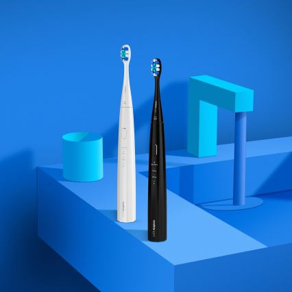 Niceboy ION Sonic Lite - Escova de dentes sônica 500 mAh IPX7 preta