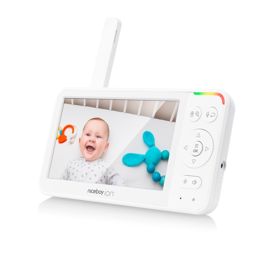 Niceboy ION Starlight SL5 - Monitor para bebé Full HD 1080p 4000 mAh 5V