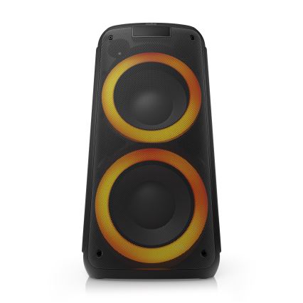 Niceboy PARTY Boss 2 - Coluna sem fios LED com microfone e função powerbank 200W/4500 mAh + comando à distância