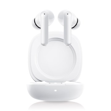 Niceboy Pins 4 PRO - Auscultadores sem fios com ANC 380 mAh + 2x 35 mAh IP54 branco