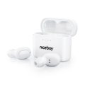 Niceboy Podsie 4 - Auscultadores sem fios IP54, brancos