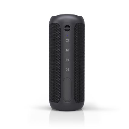 Niceboy Polaris - Coluna sem Fios LED com Microfone 30W/2000 mAh IPX7 preta