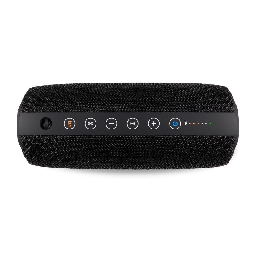 Niceboy Titan 4 - Coluna LED sem fios com microfone e power bank 50W/4000 mAh IPX7 preto