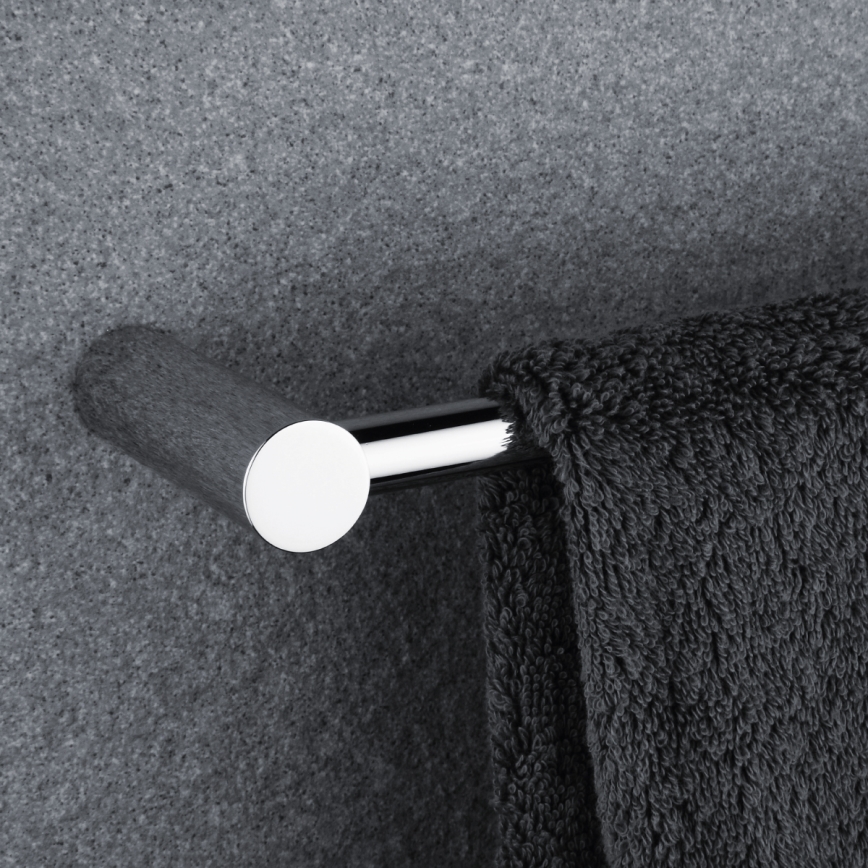 NIMCO BR 11046-26 - Suporte de parede para toalha BORMO 47 cm cromado brilhante