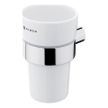 NIMCO BR 11058KU-26 - Suporte de parede para escova de dentes BORMO branco/cromado brilhante