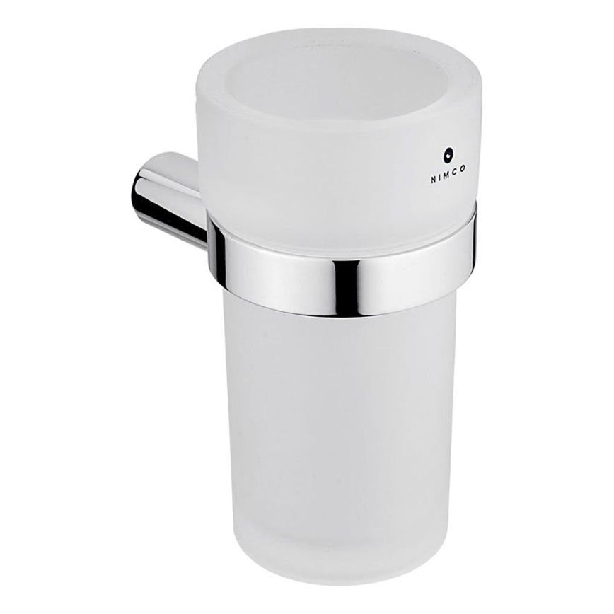 NIMCO BR 11058W-26 - Suporte de parede para escova de dentes BORMO mate copo/cromado brilhante