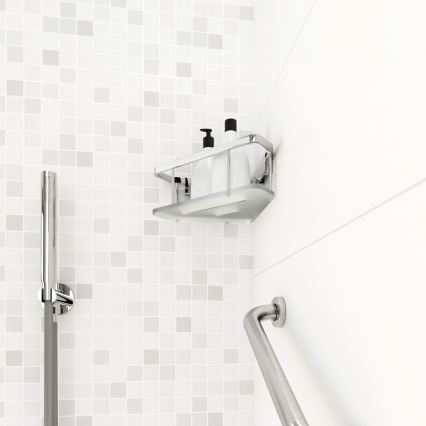 NIMCO Ki 14003-B-26 - Prateleira de parede para duche KIBO cromado brilhante