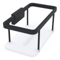 NIMCO Ki-14015-B-90 - Prateleira de parede para duche KIBO mate preto/branco